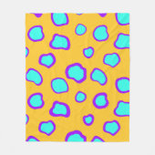 Sheep Wild Animal Pattern Fleece Deken (Voorkant)