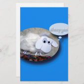 Sheep Year? Chinese New Year 2015 Briefpapier (Voorkant / Achterkant)