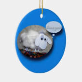 Sheep Year? Chinese New Year 2015 Keramisch Ornament (Rechts)