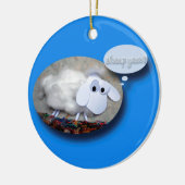 Sheep Year? Chinese New Year 2015 Keramisch Ornament (Links)