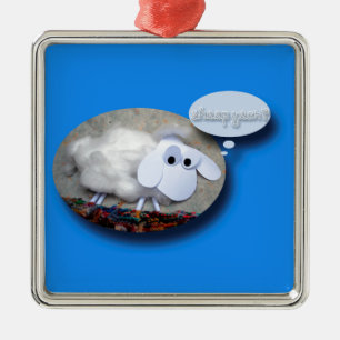Sheep Year? Chinese New Year 2015 Metalen Ornament