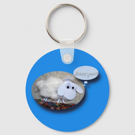 Sheep Year? Chinese New Year 2015 Sleutelhanger (Voorkant)