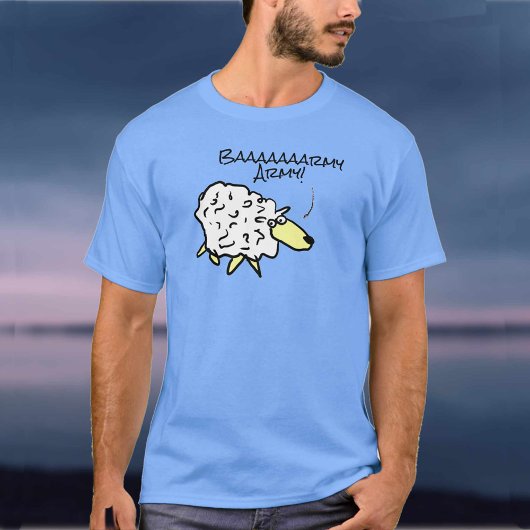 Sheep zegt 'leger van het leger' - T-Shirt
