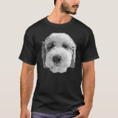Sheepadodle blij gezicht t-shirt (Voorkant)