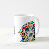 Sheepadoodle 11 oz. KoffieMok (Voorkant rechts)