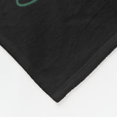 Sheepadoodle Christmas I'm Fine Everything Is Fine Fleece Deken (Hoek)