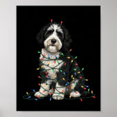 Sheepadoodle Christmas I'm Fine Everything Is Fine Poster (Voorkant)