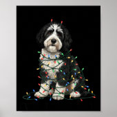 Sheepadoodle Christmas I'm Fine Everything Is Fine Poster (Voorkant)