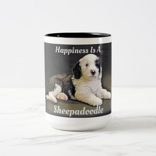 Sheepadoodle Coffee Mok (Center)