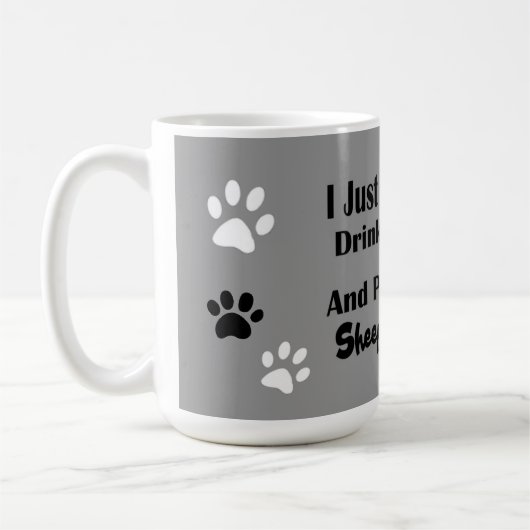 Sheepadoodle Coffee Mok (Links)