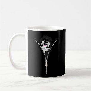 Sheepadoodle Hond Rits Grappige Puppy Hond Eigenaa Koffiemok