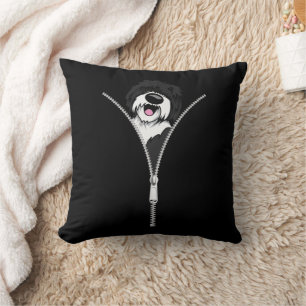 Sheepadoodle Hond Rits Grappige Puppy Hond Eigenaa Kussen