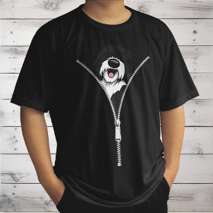 Sheepadoodle Hond Rits Grappige Puppy Hond Eigenaa T-shirt