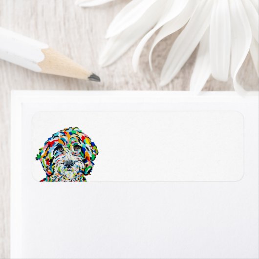 Sheepadoodle Return Address Label (Insitu)