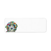 Sheepadoodle Return Address Label (Voorkant)