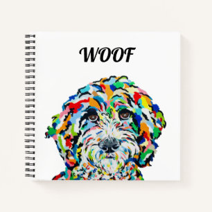 Sheepadoodle Square Notitieboek