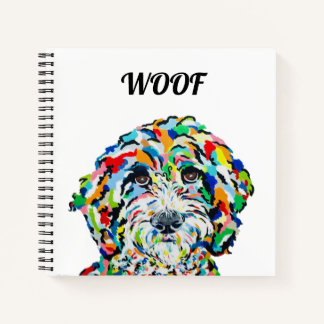 Sheepadoodle Square Notitieboek