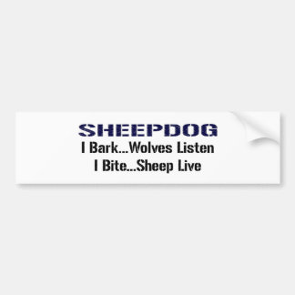 Sheepdog Bumpersticker
