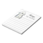 Sheepdog Dingen naar Fetch Notitieblok (Linkerzijde)