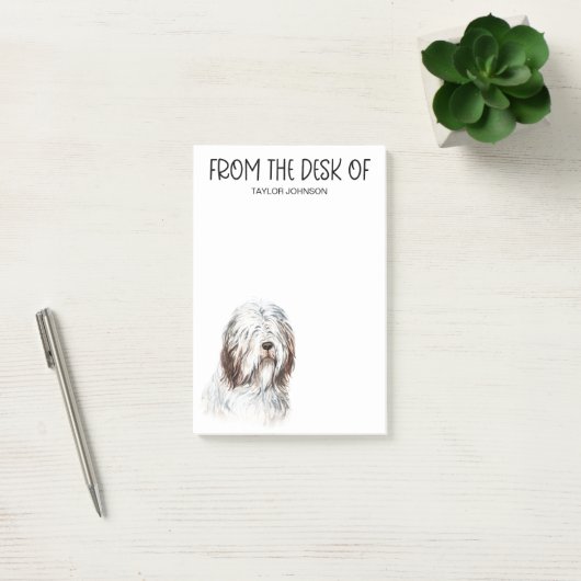 Sheepdog Lover Post-it Notes (Kantoor)