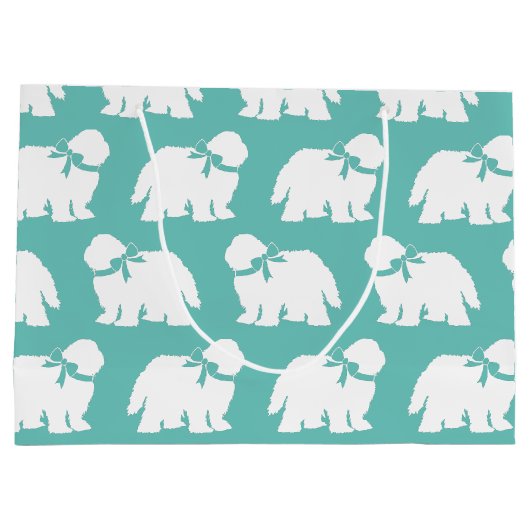 Sheepdog Puppy Old English Sheep Dog Groot Cadeauzakje (Achterkant)