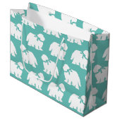 Sheepdog Puppy Old English Sheep Dog Groot Cadeauzakje (Voorkant Gekanteld)