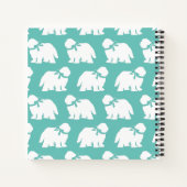 Sheepdog Puppy Old English Sheep Dog Notitieboek (Achterkant)