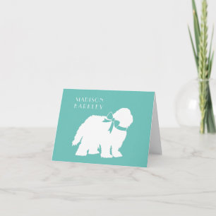 Sheepdog Puppy Old English Sheep Dog Notitiekaartje