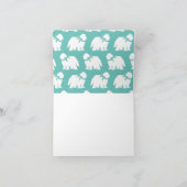 Sheepdog Puppy Old English Sheep Dog Notitiekaartje (Binnen)