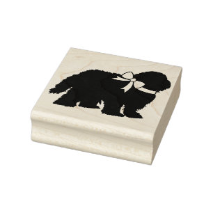 Sheepdog Puppy Old English Sheep Dog Rubberstempel