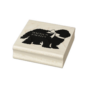 Sheepdog Puppy Old English Sheep Dog Rubberstempel