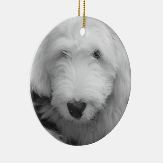 Sheepdog Puppy Ornament (Rechts)