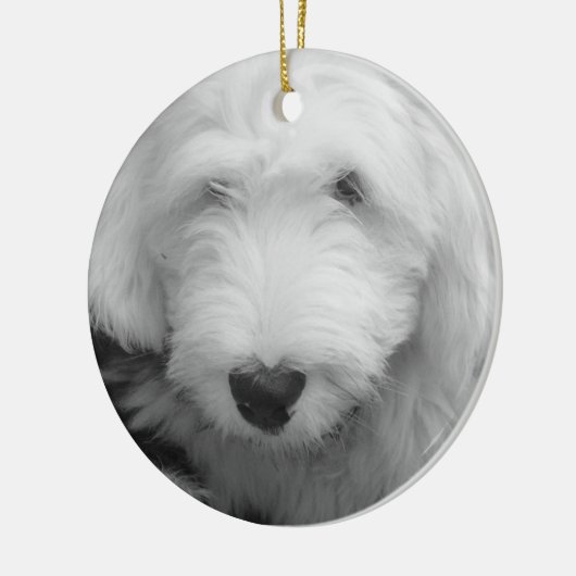 Sheepdog Puppy Ornament (Links)