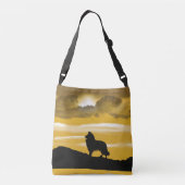 Sheepdog Sunrise Crossbody Tas (Achterkant)