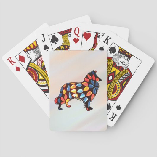 Sheepdog - Tear Drop Pokerkaarten (Achterkant)