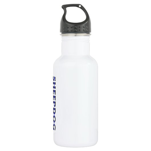 Sheepdog Waterfles (Achterkant)