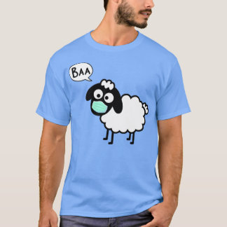 Sheeple follow me just not too close cute funny sh t-shirt