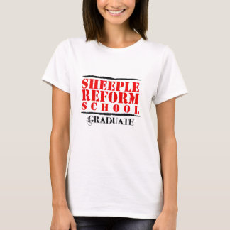 Sheeple Reform School Afstuderen T-shirt