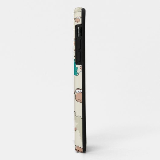 Sheeps Pattern Case-Mate iPhone Case (Achterkant/links)