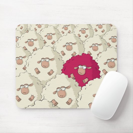 Sheeps Pattern Muismat (Met muis)