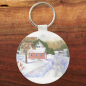 Sheepscott Maine Road Sleutelhanger (Voorkant)