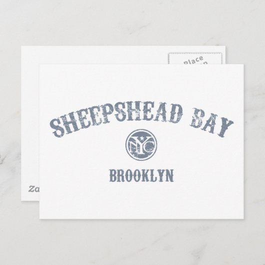 Sheepshead Bay Briefkaart (Voorkant / Achterkant)