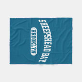 Sheepshead Bay Brooklyn  Fleece Deken (Voorkant (Horizontaal))