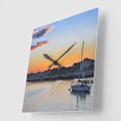 Sheepshead Bay, Brooklyn NY Vierkante Klok (Hoek)