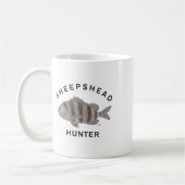 Sheepshead Hunter Vissen Koffiemok (Links)