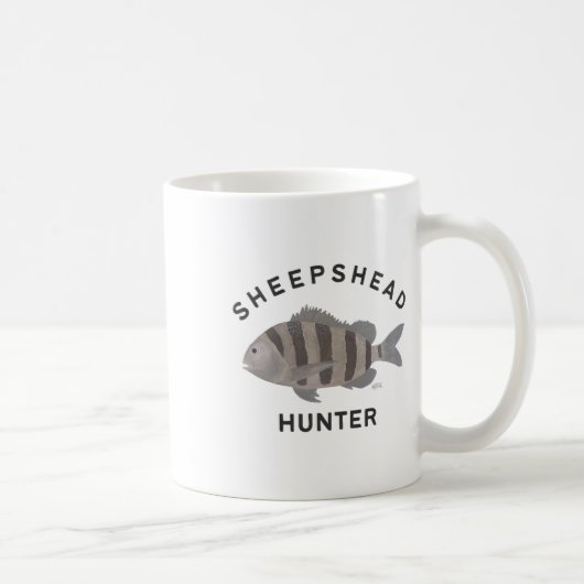 Sheepshead Hunter Vissen Koffiemok (Rechts)