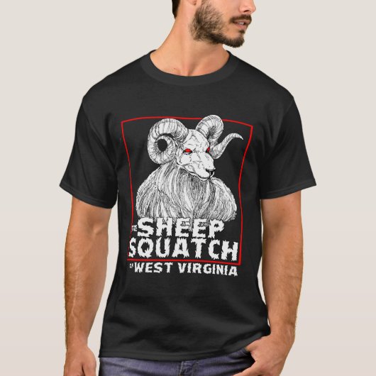 Sheepsquatch T-shirt (Voorkant)