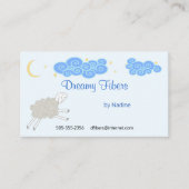 Sheepy Dreams Yarn Store Visitekaartje (Voorkant)