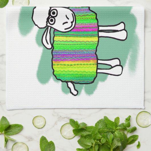 Sheepy Teatowel Theedoek (Gevouwen)