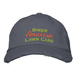 Sheer Amateur Lawn Care Geborduurde Pet